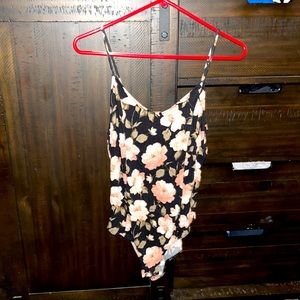 Women’s floral bodysuit